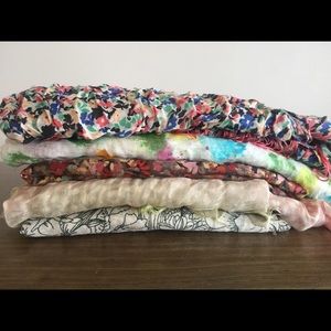 Stack of Scarves! J. Crew, Free People, Anthro